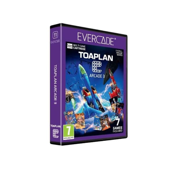 TV-spel - Blaze - Toaplan Arcade 3 - 7 arkadspel - Retrogaming-konsol - Boxed