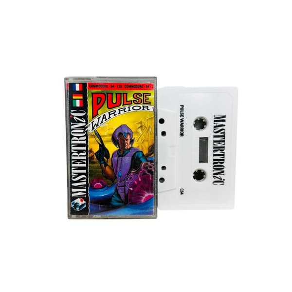 Pulse Warrior med instruktioner till Commodore C64 / C128 the hit squad