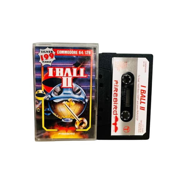 I Ball II med instruktioner till Commodore C64 / C128 the hit squad