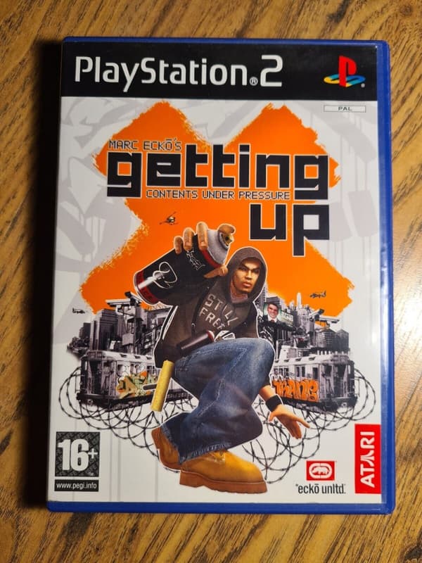 Marc Ecko’s Getting Up Contents Under Pressure Sony PS2 Playstation 2 (Pre-Owned)