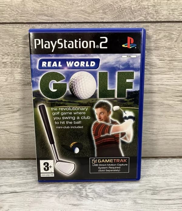 Gametrak Real World Golf Sony PS2 Playstation 2 (Pre-Owned)