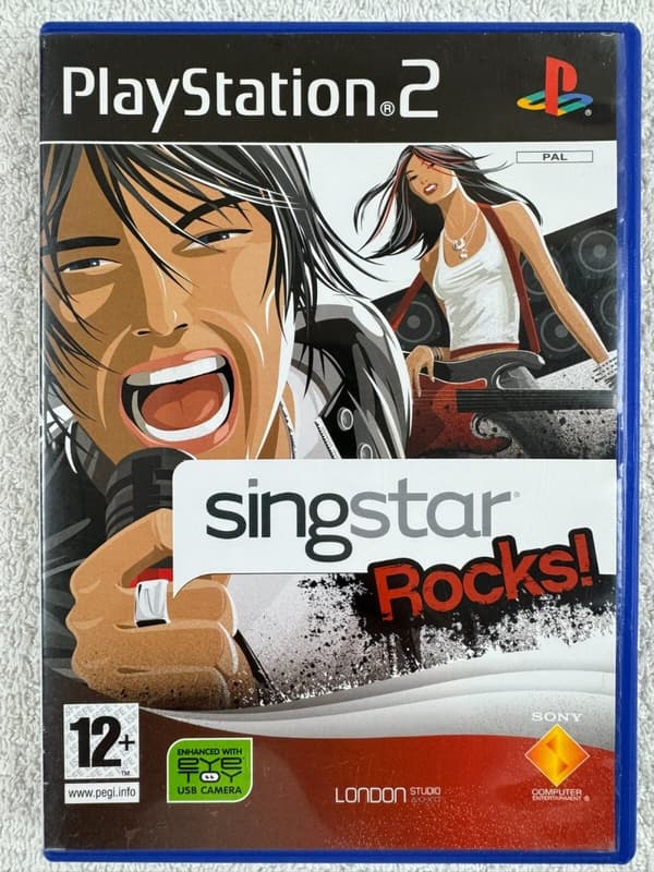 Singstar Rocks Sony PS2 Playstation 2 (Pre-Owned)
