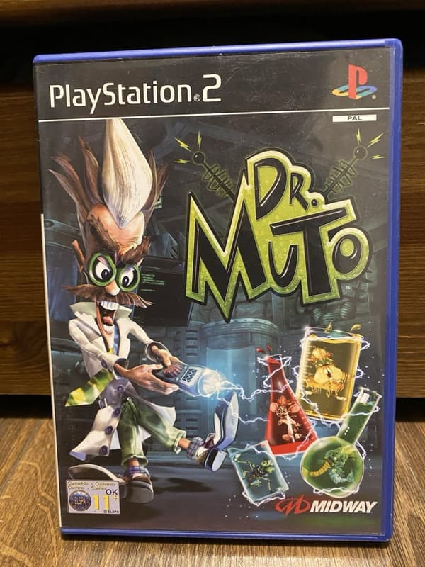 Dr Muto Sony PlayStation 2 PS2 Game with Manual Complete (Pre-owned)