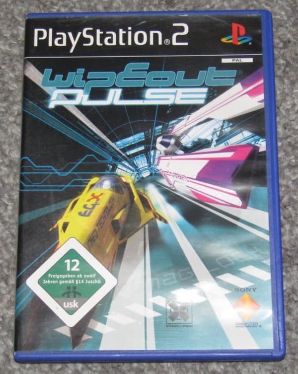 WipeOut Pulse Sony PlayStation 2, PAL PS2 (Pre-owned)
