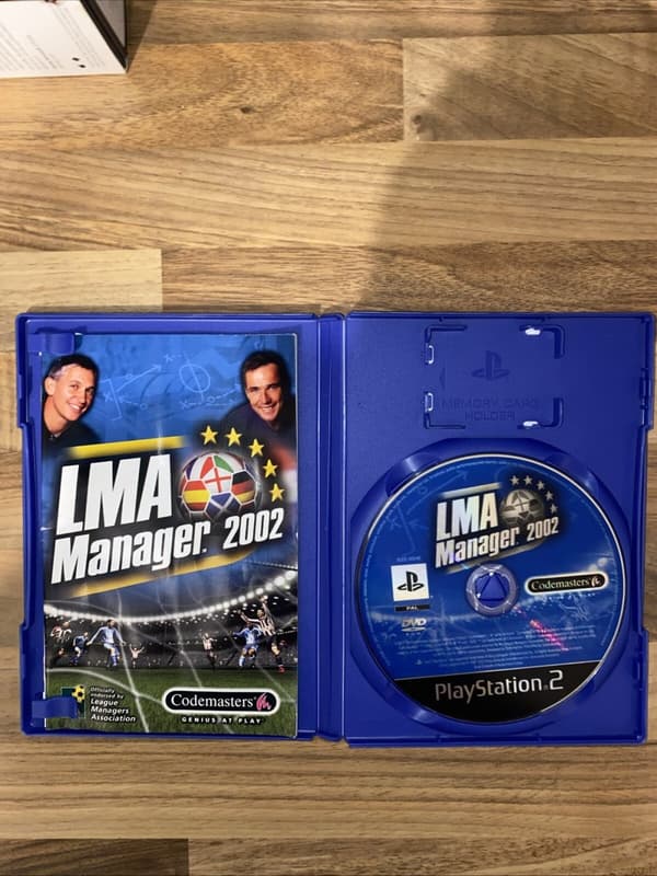 LMA Manager 2002 PAL Sony PS2 Playstation 2 (Pre-Owned)