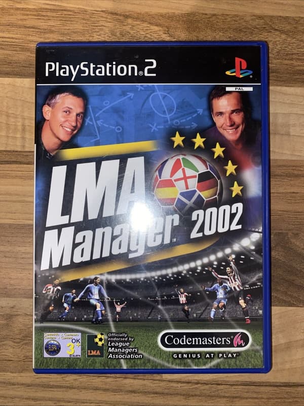 LMA Manager 2002 PAL Sony PS2 Playstation 2 (Pre-Owned)