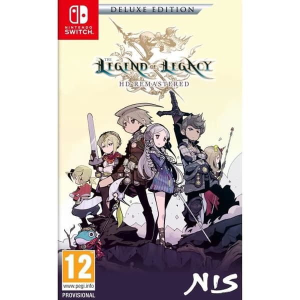 Legend of Legacy: HD Remastered - Nintendo Switch-spel - Deluxe Edition