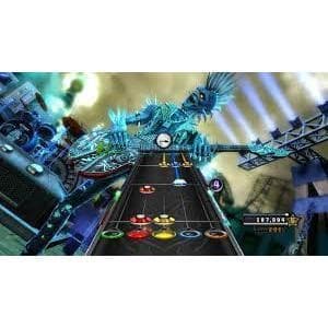 Guitar Hero Warriors of Rock Nintendo Wii Bundle Copy (Begagnad)