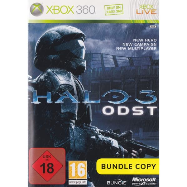 Halo 3 ODST Xbox 360 Bundle Copy (Käytetty)