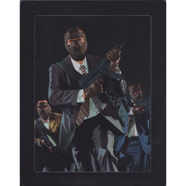 Grand Theft Auto V Playstation 3 PS3 Steelbook (Brugt)