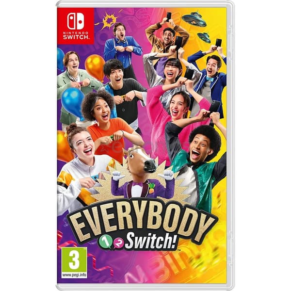 Everybody 1-2 Switch (UK, SE, DK, FI)(Saknar Omslag) - Nintendo Switch (brugt)