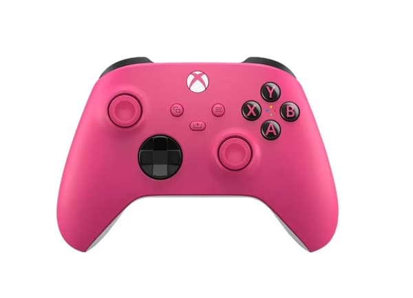 Microsoft - Xbox X Wireless Controller - Deep Pink (Xbox Series X)