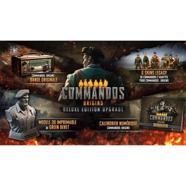 Commandos: Origins deluxe utgåvan - PS5-spel