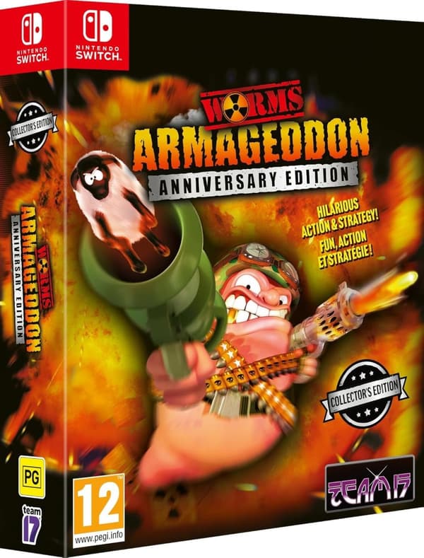 Worms Armageddon Anniversary Collectors Edition - Nintendo Switch