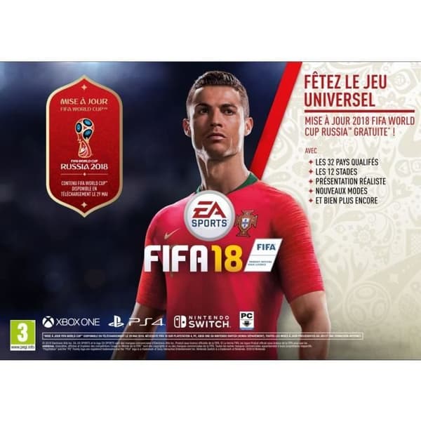FIFA 18 Game Switch- USED