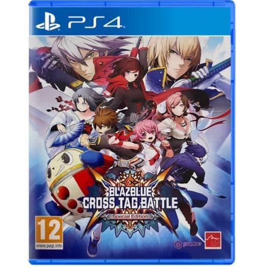 Fightingspel - Blazblue - Cross Tag Battle Special Edition - PS4 - 53 fighters - 2 spelare