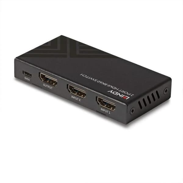 Lindy 2 Port HDMI 8K60 Switch (38337)