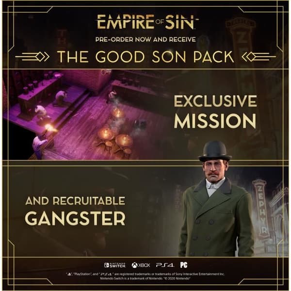 Empire Of Sin - Day One Edition Xbox One-spel
