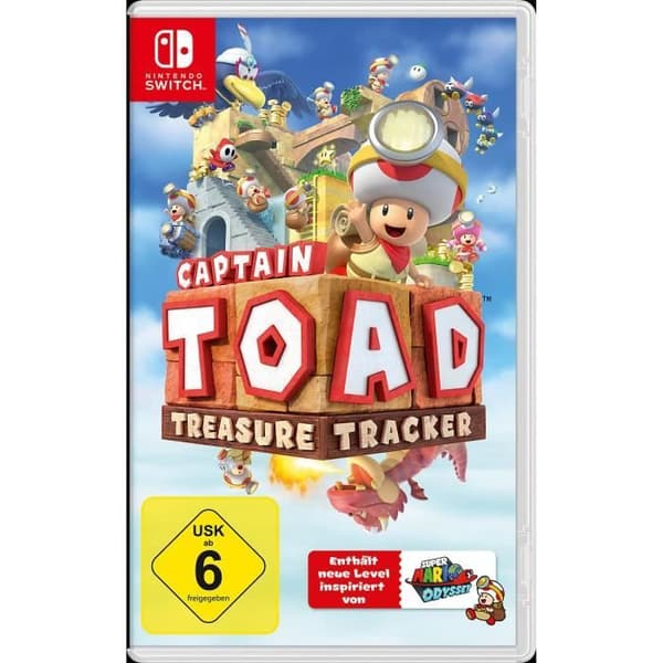 Nintendo Switch-spel - [Importversion, spelbar på franska] Captain Toad Treasure Tracker