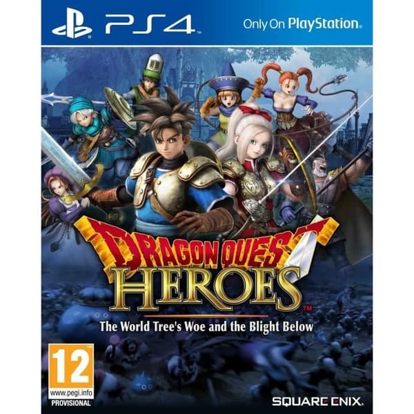 PS4-spel - DRAGON QUEST HEROES: THE WORLD TREE'S WOE AND THE BIGHT BELOW - Action - Square Enix - Omega Force