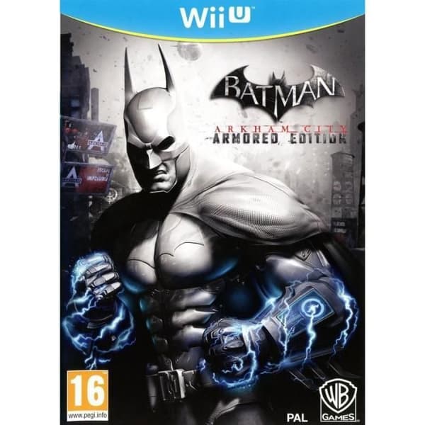 Videospel - Warner Bros. - Batman Arkham City - Armored Edition - Wii U - Action - 1 spelare