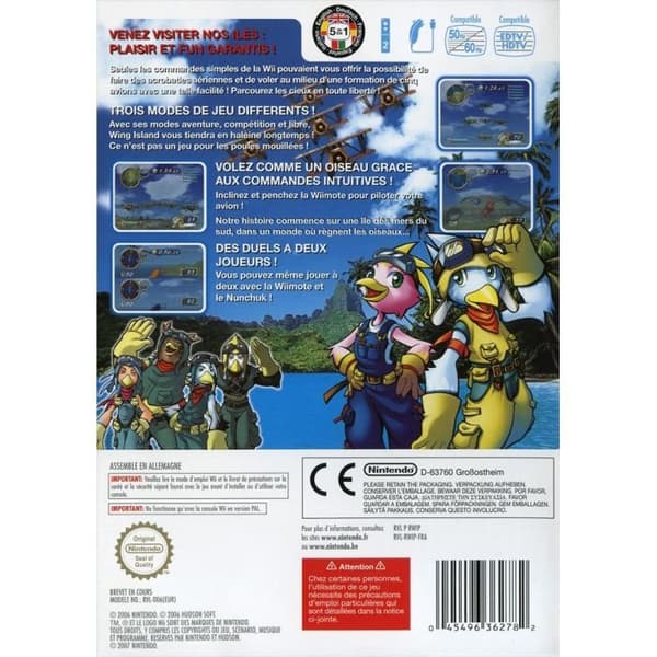 WING ISLAND / NINTENDO Wii-KONSOLSPEL