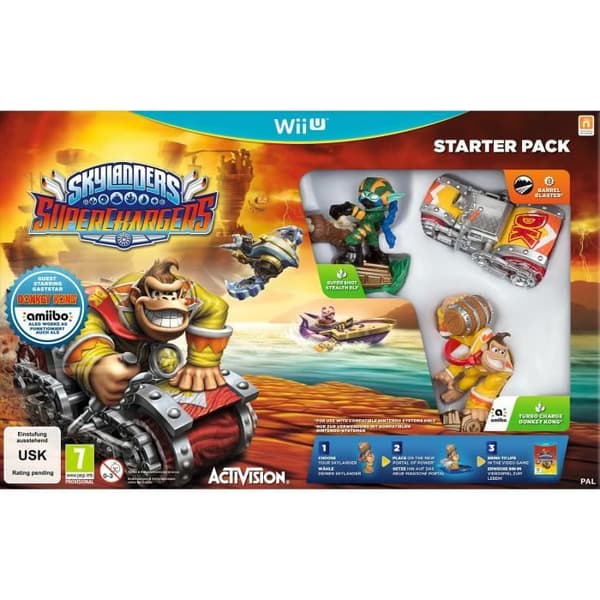 SKYLANDERS SUPERCHARGERS STARTPACK WII U