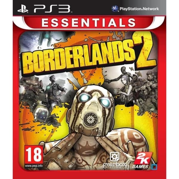 Bordelands 2 Essentials PS3-spel