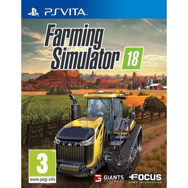 Farming Simulator 18 PS Vita-spel- USED