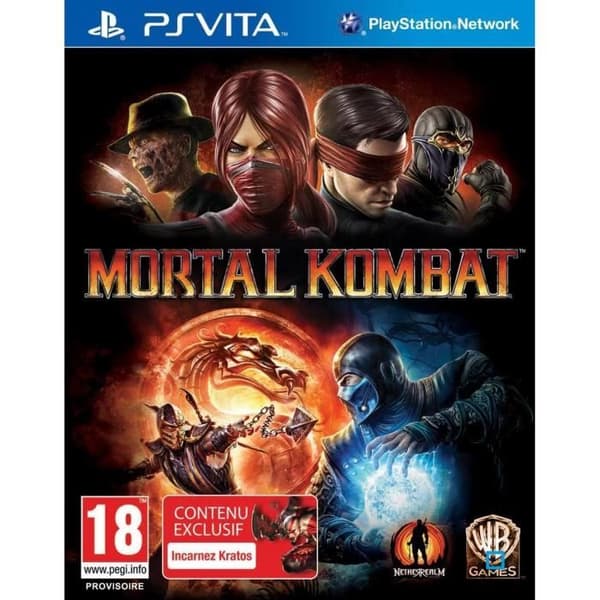Mortal Kombat PS Vita-spel- USED