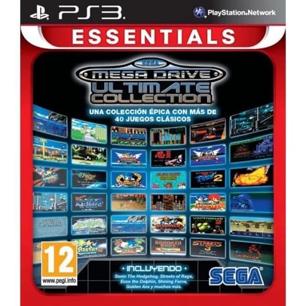 Sega Genesis Ultimate Collection - Återutgivning - PS3 - 114448- USED