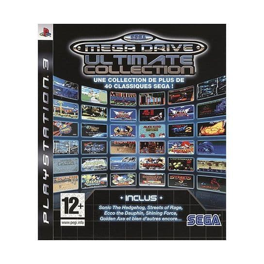 SEGA MEGA DRIVE ULTIMATE COLLECTION+HDMI/PS3-KABEL- USED