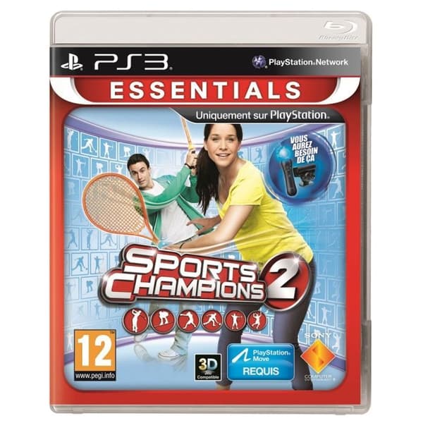SPORT CHAMPION 2 PS3 ESSENTIALS / PS3-konsolspel- USED