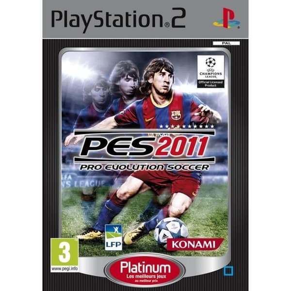 PES 2011 PLATINUM / PS2 konsolspel- USED
