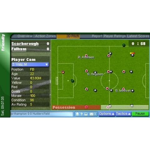 Championship Manager 2006 Playstation Portable PSP (Begagnad)