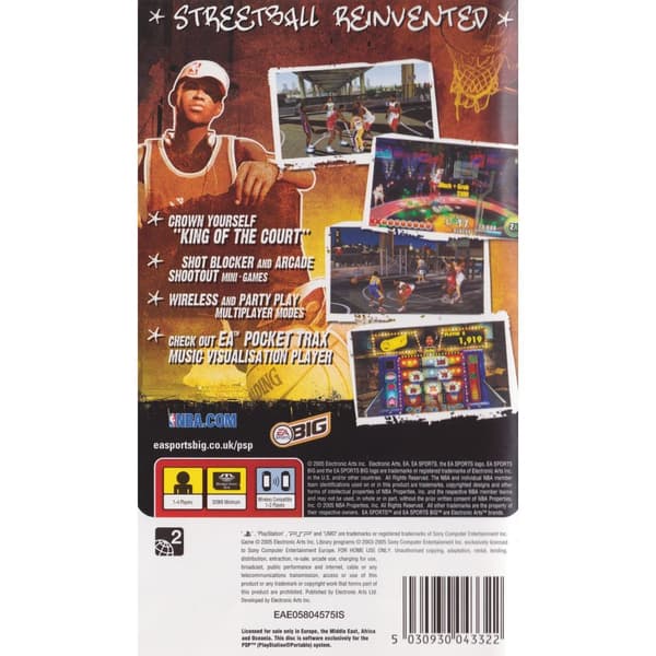 NBA Street Showdown Playstation Portable PSP (Brugt)