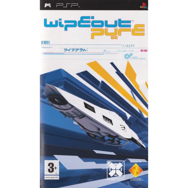 Wipeout Pure Playstation Portable PSP Nordic (Begagnad)