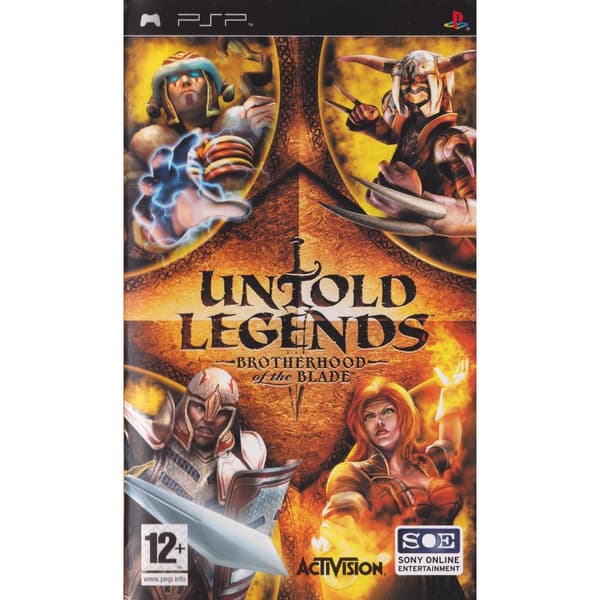 Untold Legends Brotherhood of the Blade Playstation Portable PSP (Brugt)
