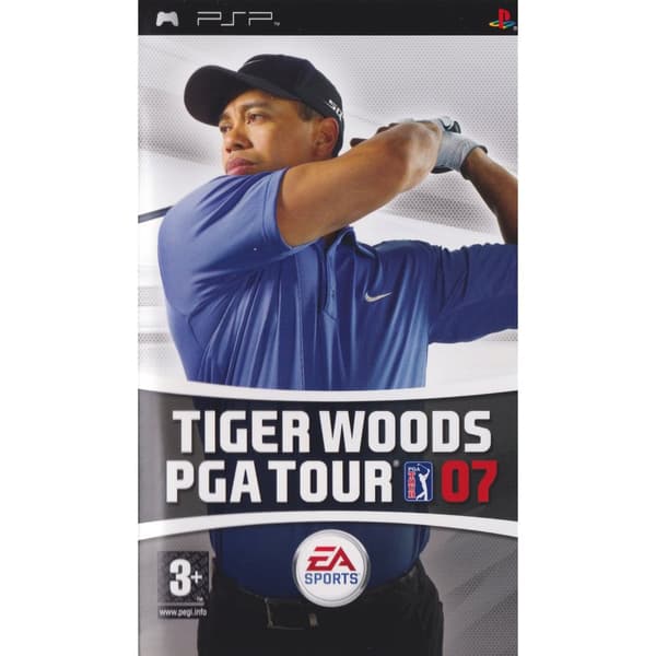 Tiger Woods PGA Tour 07 Playstation Portable PSP Swedish (Brugt)