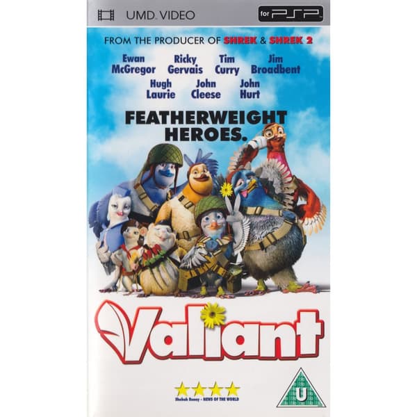 Valiant UMD Video Playstation Portable PSP (Brukt)