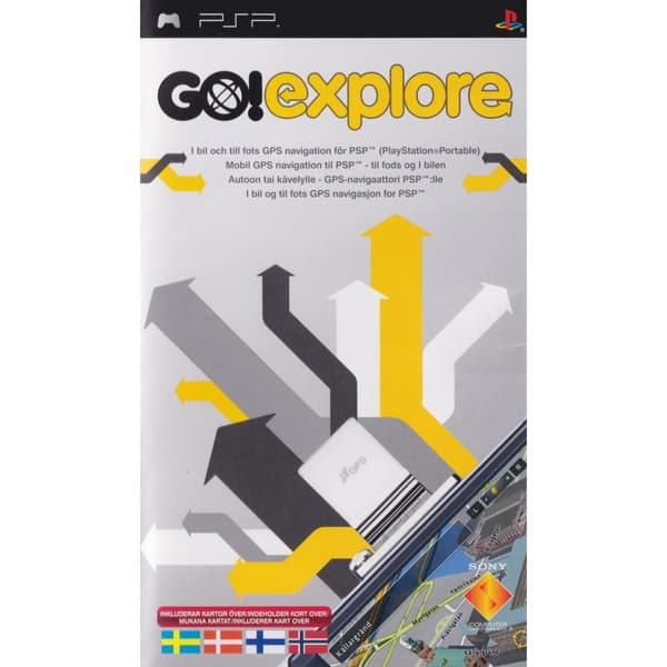 Go Explore Playstation Portable PSP Bundle Copy Nordic (Brugt)