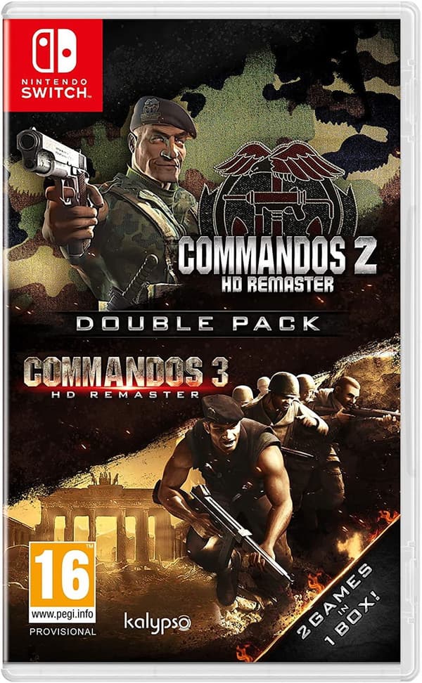 Commandos 2 & 3 HD Remaster Double Pack - Nintendo Switch