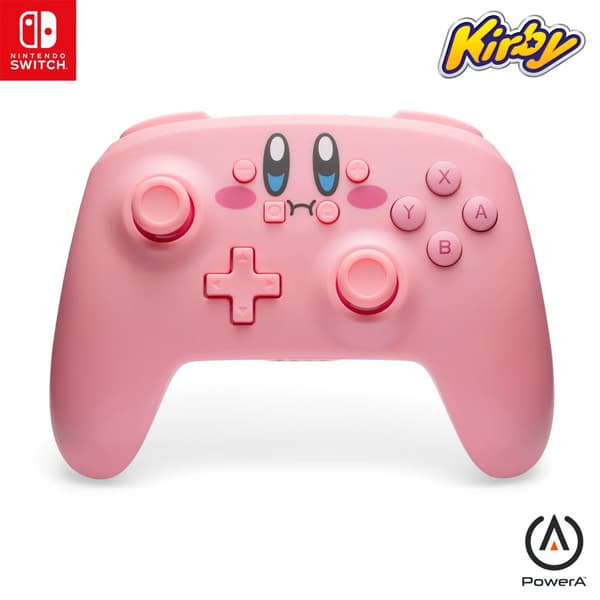 PowerA Wireless Controller - Kirby Mouthful (Nintendo Switch)