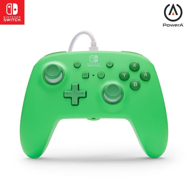 PowerA - Enhanced Wired Controller for Nintendo Switch - Seafoam Green (Nintendo Switch)
