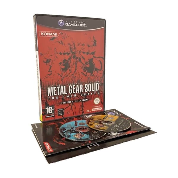 Metal Gear Solid twin Snakes  (UKV Nintendo GameCube)