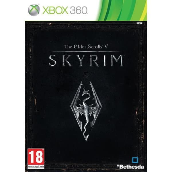 SKYRIM THE ELDER SCROLLS V / X360 konsolspel