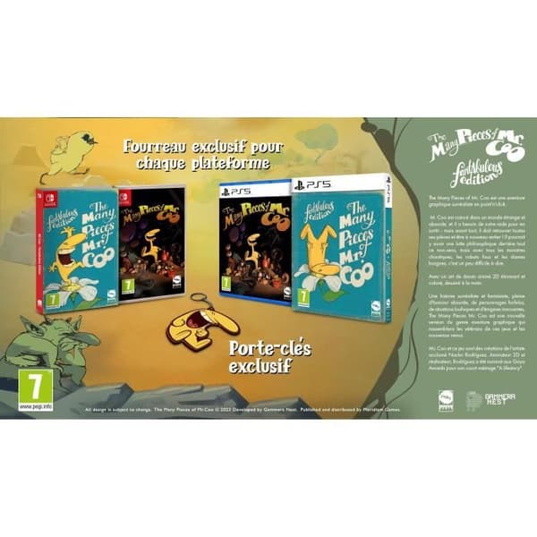 The Many Pieces Of Mr. Coo - Fantabulous Edition - PS5-spel