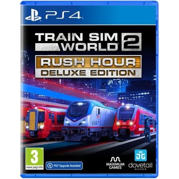 Videospel - Train Sim World 2 - Rush Hour Deluxe Edition - PS4 - Simulation - Blu-Ray