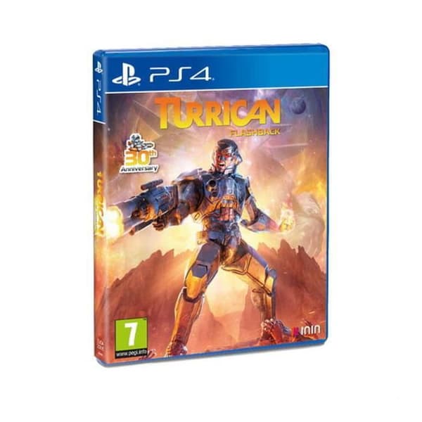 Turrican Flashback på PS4, ett actionspel för PS4.