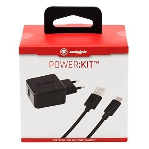 Snakebyte AC EU Adapter Kit för Nintendo Switch - 4039621910692